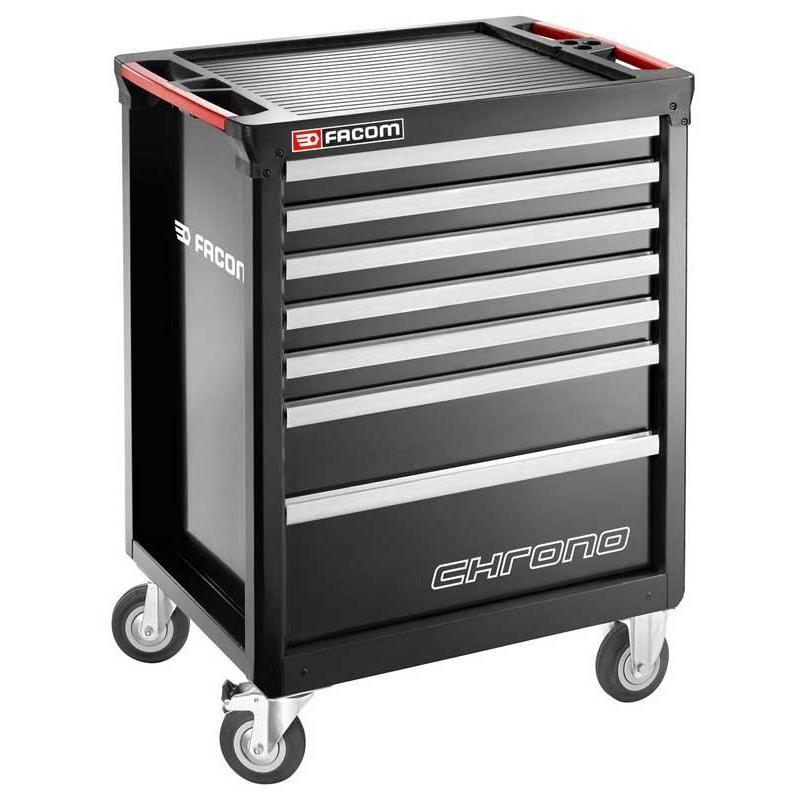 CHRONO.7GM3A - wózek 7 szuflad, czarny