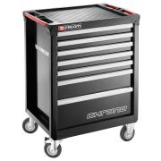 CHRONO.7GM3A - wózek 7 szuflad, czarny