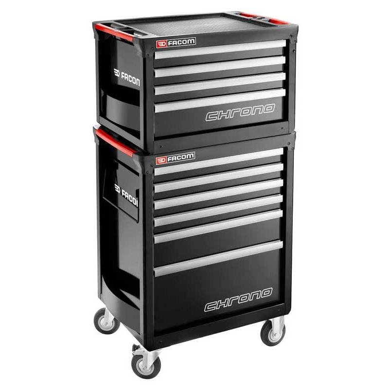 CHRONO.C4GM3A - skrzynia 4 szuflady, czarna