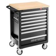 CHRONO.8GM3HD - wózek 8 szuflad - wersja wzmocniona, czarny