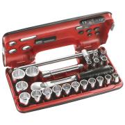 SL.DBOX412 - zestaw nasadek 1/2" w kasecie, 8 mm - 32 mm SL.DBOX412 - zestaw nasadek 1/2" w kasecie, 8 mm - 32 mm