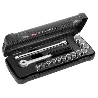 S.420B - zestaw nasadek 1/2" w kasecie, 10 mm - 24 mm