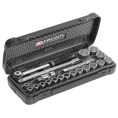 S.200DP - zestaw nasadek 1/2" w kasecie, 10 mm - 32 mm