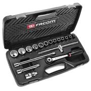 S.428EP - zestaw nasadek 1/2" w kasecie, 10 mm - 32 mm S.428EP - zestaw nasadek 1/2" w kasecie, 10 mm - 32 mm