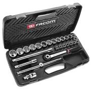 S.430ADP - zestaw nasadek 1/2" w kasecie, 10 mm - 32 mm S.430ADP - zestaw nasadek 1/2" w kasecie, 10 mm - 32 mm