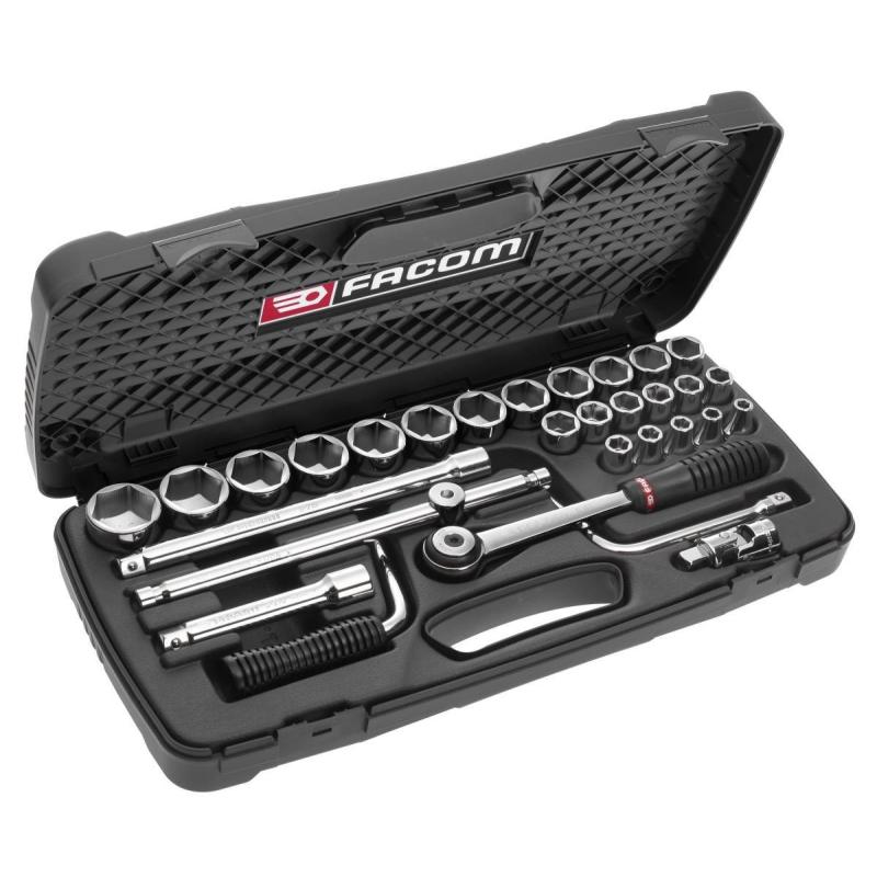 S.441AP - zestaw nasadek 1/2" w kasecie, 8 mm - 34 mm S.441AP - zestaw nasadek 1/2" w kasecie, 8 mm - 34 mm