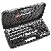 SM.440EP - zestaw nasadek 1/2" w kasecie, 8 mm - 34 mm SM.440EP - zestaw nasadek 1/2" w kasecie, 8 mm - 34 mm