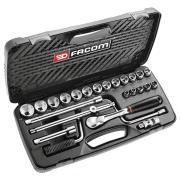 SL.440AUP - zestaw nasadek 1/2" w kasecie, 7/16" - 1'1/4"