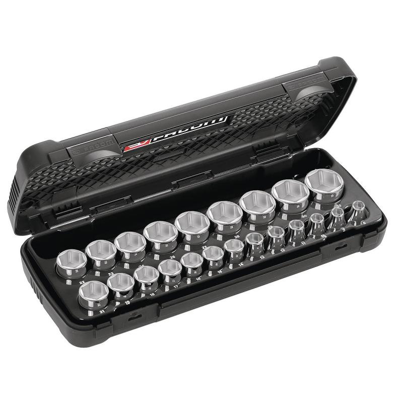 S.401A - zestaw nasadek 1/2" w kasecie, 8 mm - 32 mm S.401A - zestaw nasadek 1/2" w kasecie, 8 mm - 32 mm