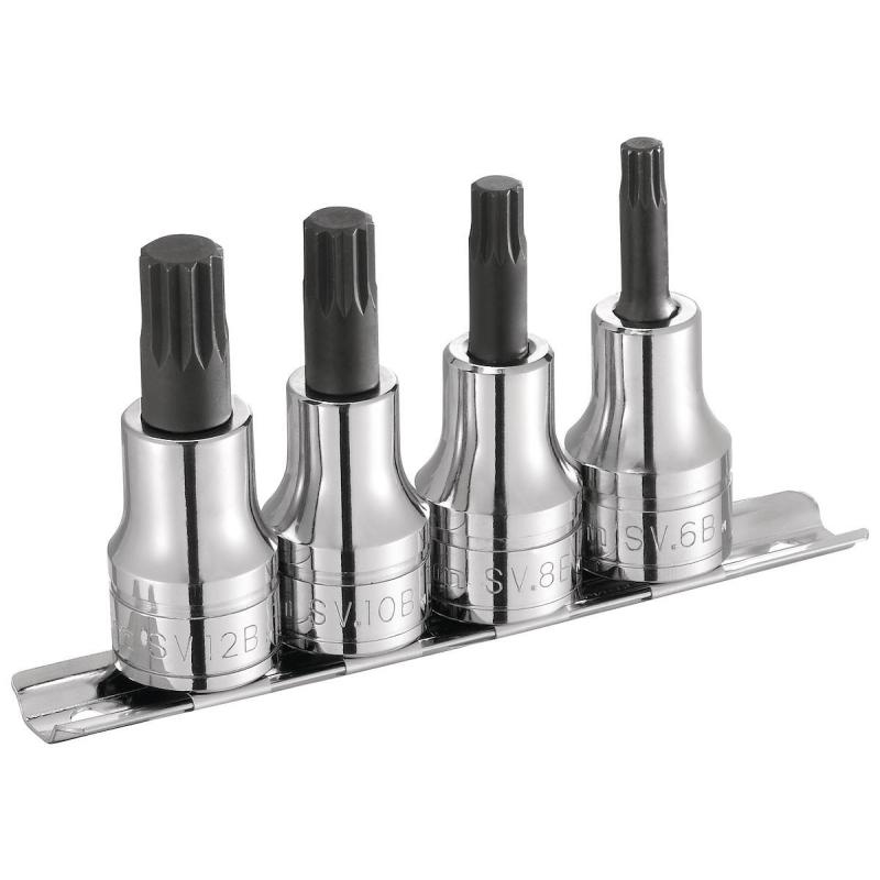 SV.40A - zestaw nasadek 1/2" do wkrętaków na szynie, M6 - M12 SV.40A - zestaw nasadek 1/2" do wkrętaków na szynie, M6 - M12