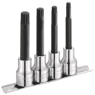 SV.41A - zestaw nasadek 1/2" do wkrętaków na szynie, M8 - M12 długie