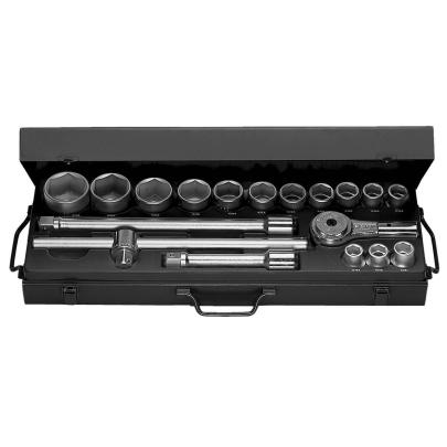 K.437E - zestaw nasadek 3/4" w skrzynce, 19 mm - 55 mm