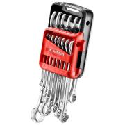 440.JP14  - Zestaw kluczy oczkowo-płaskich, 7 - 24 mm