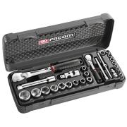 RSL.100 - zestaw nasadek 1/4" i 1/2" w kasecie, 5,5 mm - 27 mm RSL.100 - zestaw nasadek 1/4" i 1/2" w kasecie, 5,5 mm - 27 mm