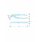 180.VSE - szczypce nastawne