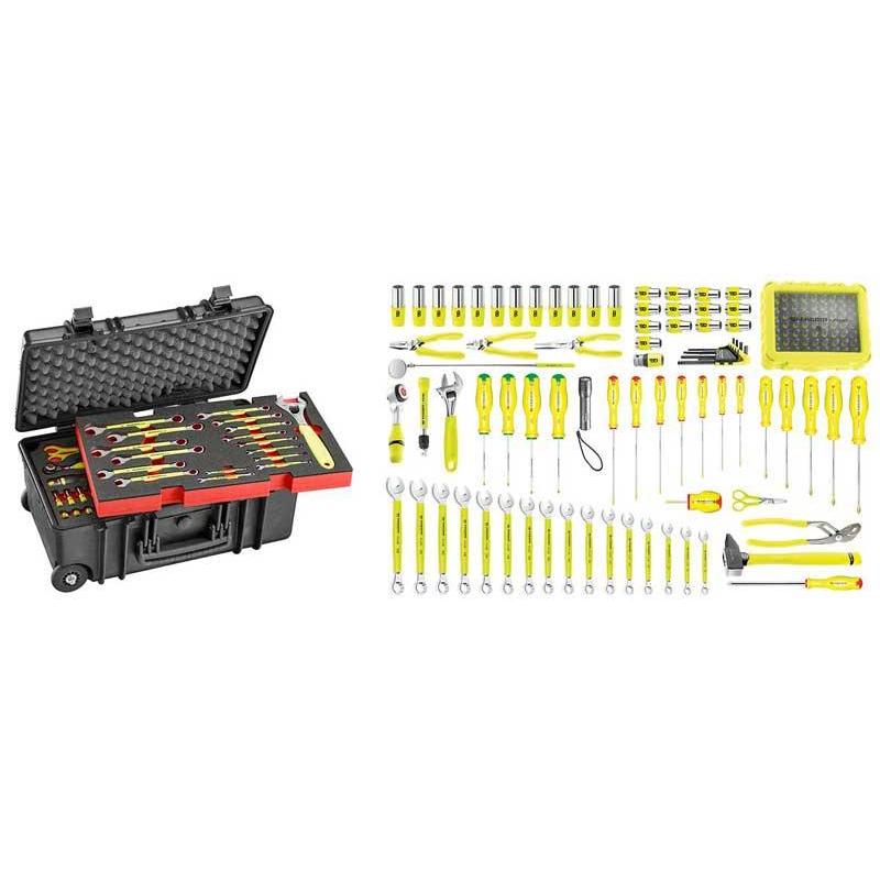 BVFC1.FLUO-1 - 73 TOOLS SET METRIC FLUO BVFC1.FLUO-1 - 73 TOOLS SET METRIC FLUO