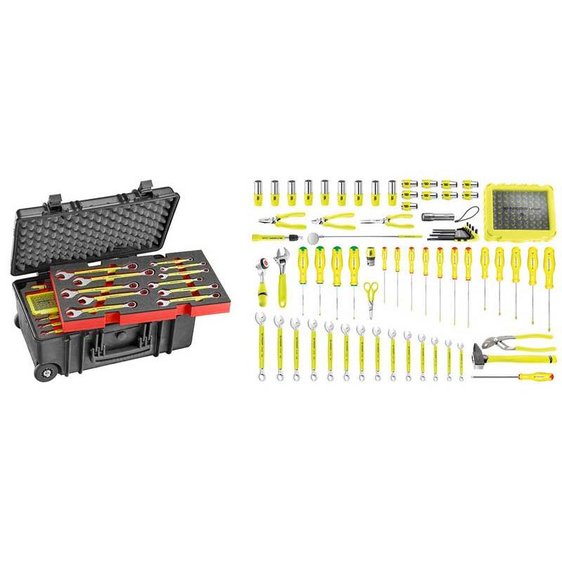 BVFC1.FLUO-2 - 66 TOOLS SET INCH FLUO