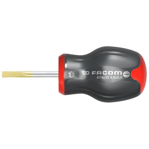 AT4X25 - Protwist® screwdriver for slotted head screws - short blade, 4 x 25 mm