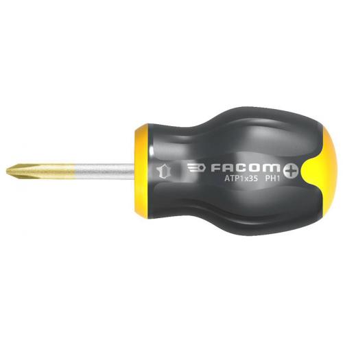 ATP1X25 - Protwist® screwdriver for Phillips® screws - short blade, PH1