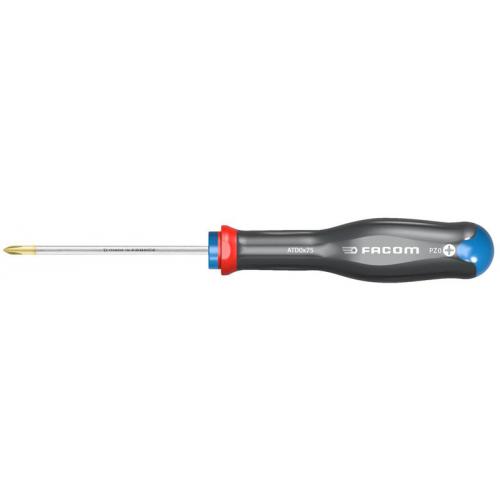 ATD0X75 - Protwist® screwdriver for Pozidriv® screws - round blade, PZ0