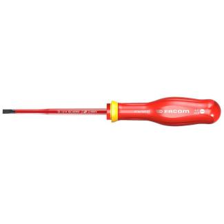 AT4X100TVE - Wkrętak izolowany 1000V Protwist® do śrub z rowkiem, grot cienki, 4x100 mm