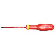 AT4X100TVE - Wkrętak izolowany 1000V Protwist® do śrub z rowkiem, grot cienki, 4x100 mm