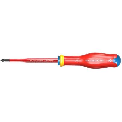 ATD1X100TVE - Wkrętak izolowany 1000V Protwist® do śrub Pozidriv®, grot cienki, PZ1