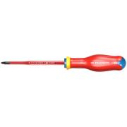 ATD2X125TVE - Wkrętak izolowany 1000V Protwist® do śrub Pozidriv®, grot cienki, PZ2 ATD2X125TVE - Wkrętak izolowany 1000V Protwist® do śrub Pozidriv®, grot cienki, PZ2