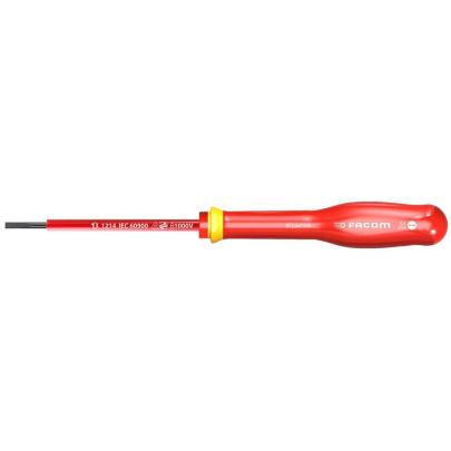AT2.5X75VE - Wkrętak izolowany 1000V Protwist® do śrub z rowkiem, 2,5x75 mm