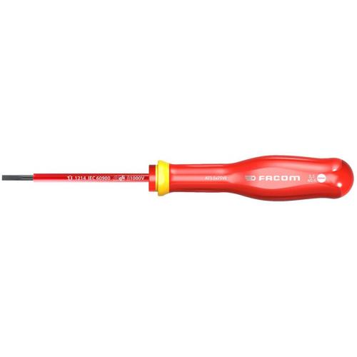 AT3X75VE - Protwist® 1000V insulated screwdriver for slotted-head screws, 3x75 mm
