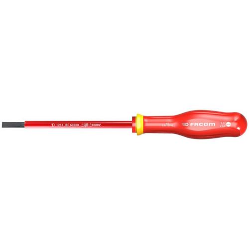 AT5.5X125VE - Protwist® 1000V insulated screwdriver for slotted-head screws, 5.5x125 mm