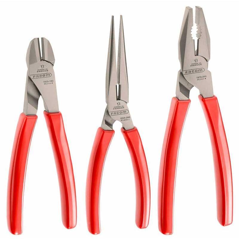GJP.A3 - HEAVY DUTY 3 PC PLIER SET PVC GJP.A3 - HEAVY DUTY 3 PC PLIER SET PVC