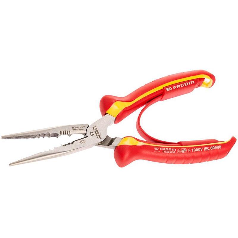 183AE.20VE - 1000V VDE SNIPE NOSE WIRE STRIPPER