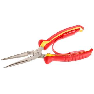 185A.20VE - 1000V VDE STRAIGHT NOSE PLIERS 200MM