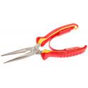 185A.20VE - 1000V VDE Insulated long half-round nose pliers