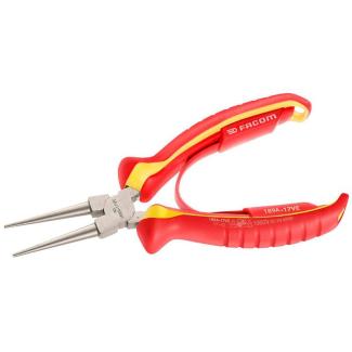 189A.17VE - 1000V VDE ROUND NOSE PLIERS 170MM