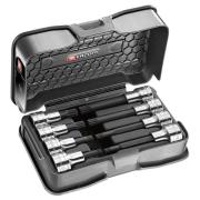 SV.J8B - zestaw nasadek 1/2" trzpieniowych krótkich i długich, XZN® w kasecie, M6 - M12 SV.J8B - zestaw nasadek 1/2" trzpieniowych krótkich i długich, XZN® w kasecie, M6 - M12