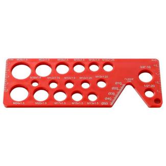 DM.B47R - OIL THREAD PITCH GAUGE