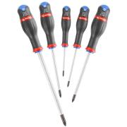 AND.J5 - zestaw wkrętaków Protwist® do śrub krzyżakowych POZIDRIV PZ0 - PZ4  AND.J5 - zestaw wkrętaków Protwist® do śrub krzyżakowych POZIDRIV PZ0 - PZ4