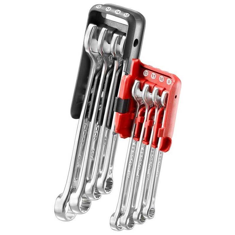 440.JP8 - SET OF 8 COMB WRENCHES ON POCKET HOLDER 440.JP8 - SET OF 8 COMB WRENCHES ON POCKET HOLDER