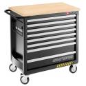 CHRONO.8GM4HD - roller cabinet, 8 drawers, 4 modules per drawer, black