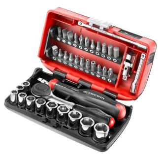 R.360NANO - zestaw nasadek 1/4" w kasecie, 5,5 mm -14 mm