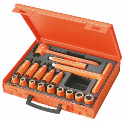 S.401AVSE - zestaw nasadek i akcesoriów 1/2" w kasecie, 8 - 19 mm