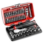 R.181NANO - 1/4 SOCKET SET 6PT 5.5-14MM R.181 38PC R.181NANO - 1/4 SOCKET SET 6PT 5.5-14MM R.181 38PC