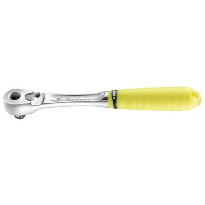 JL.171F - Grzechotka z zastrzaskiem 3/8" fluo