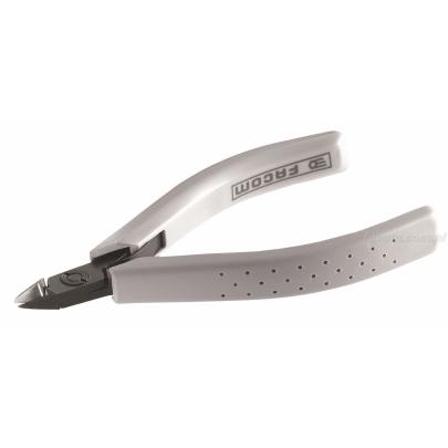 405.8MT - szczypce tnące Micro-Tech® z główką ostrołukową, mała główka, cięcie osiowe, Ø CuNi 0,2 - 1 mm