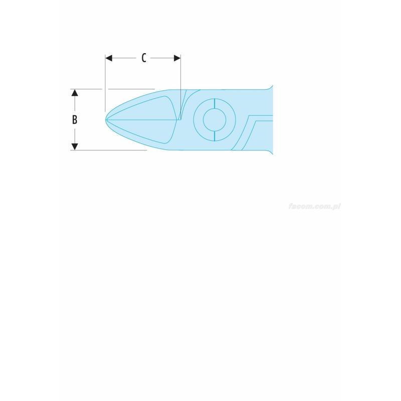 405.10RMT - szczypce tnące Micro-Tech® z główką ostrołukową, krępe, cięcie osiowe, Ø CuNi 0,3 – 1,2 mm 405.10RMT - szczypce tnące Micro-Tech® z główką ostrołukową, krępe, cięcie osiowe, Ø CuNi 0,3 – 1,2 mm