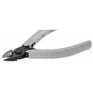 405.12MT - szczypce tnące Micro-Tech® z główką ostrołukową, duża moc, cięcie półosiowe, Ø CuNi 0,4 – 2,0 mm