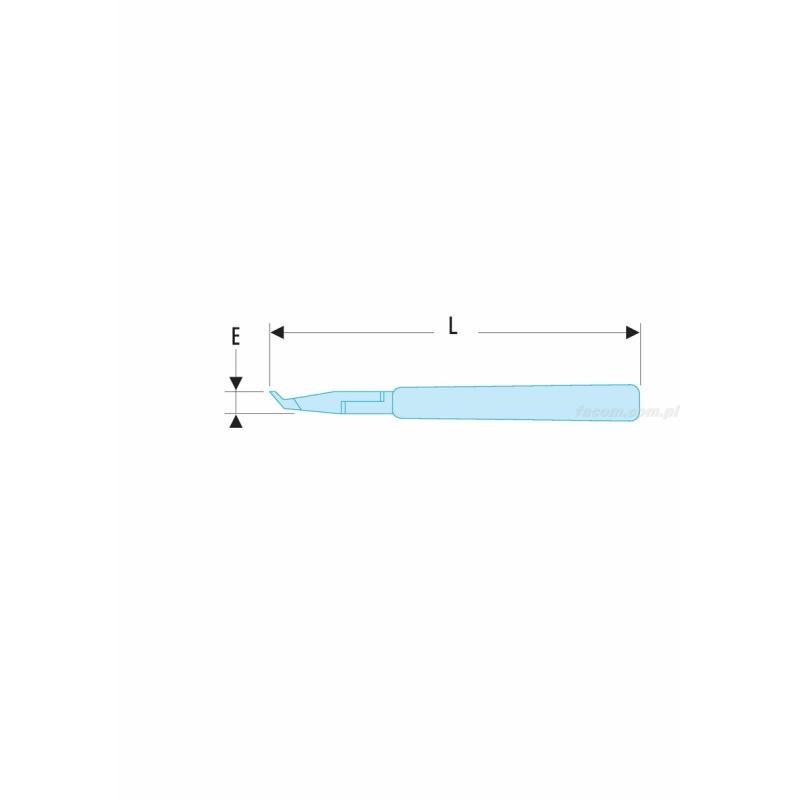 427.MT - szczypce tnące Micro-Tech® z główką odchyloną 30°, cięcie płaskie, Ø CuNi 0,2 – 0,6 mm 427.MT - szczypce tnące Micro-Tech® z główką odchyloną 30°, cięcie płaskie, Ø CuNi 0,2 – 0,6 mm