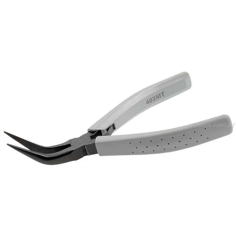 403.MT - szczypce do chwytania Micro-Tech®, szczęki półokrągłe ekstra długie zagięte 403.MT - szczypce do chwytania Micro-Tech®, szczęki półokrągłe ekstra długie zagięte